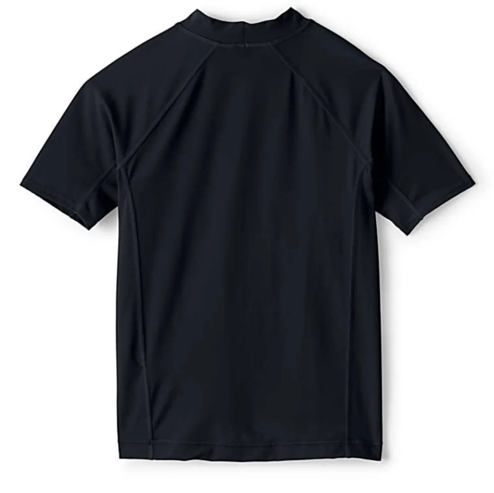 Lands' End Little Boys SS UPF 50 Sun Protection Rash Guard-Size S(4) (NEW)